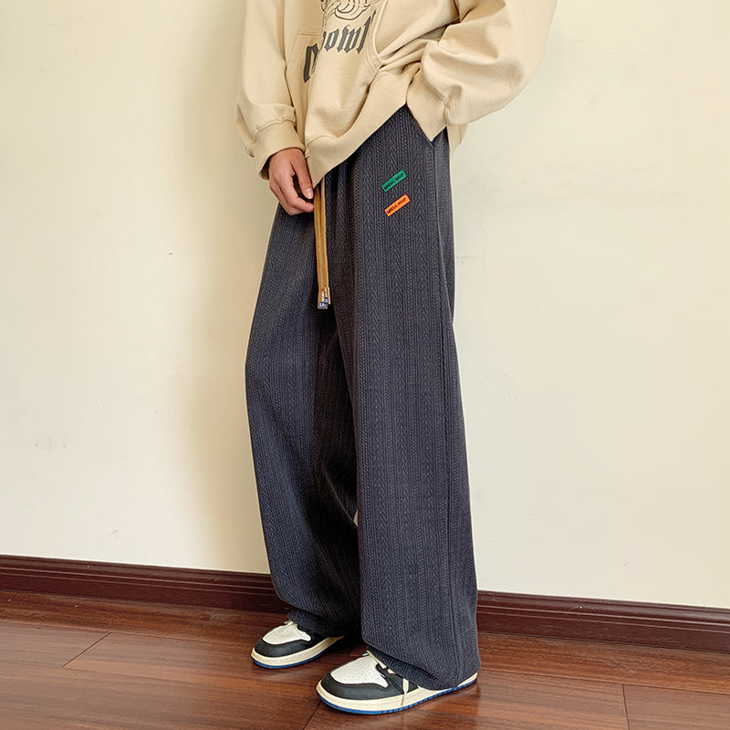 Pantaloni Termici Uomo Foderati in Peluche Microelastici Vita Media Tinta Unita – Comfort Invernale