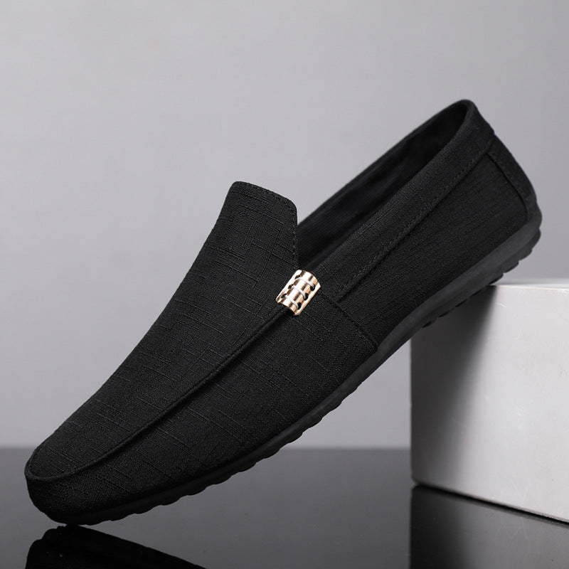 Mocassini Uomo Slip-On Traspiranti con Punta Tonda – Scarpe Business Casual