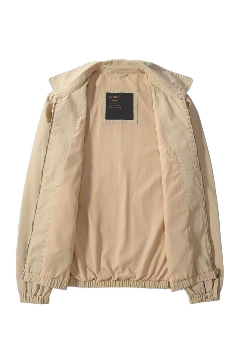 Men's Golf Jacket with Lightweight Polyester Lining – Functional Sporty Style