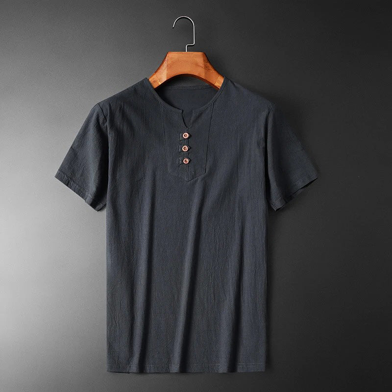 Maglietta Uomo con Girocollo e Vestibilità Comoda – Design Leggero Casual