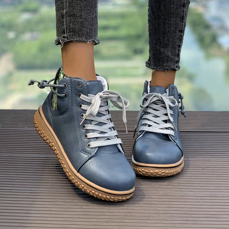 Women's Low Shoes with Laces and Support – All-Day Comfort