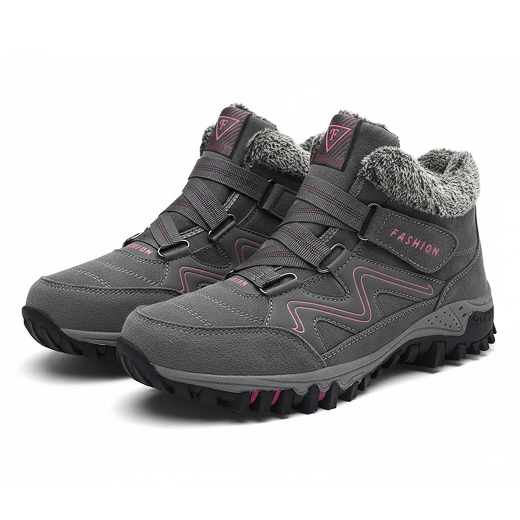 Women's Winter Boots with Wide Toe and Arch Support