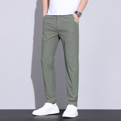 Pantalones Hombre Slim Elásticos de Secado Rápido – Diseño Dinámico