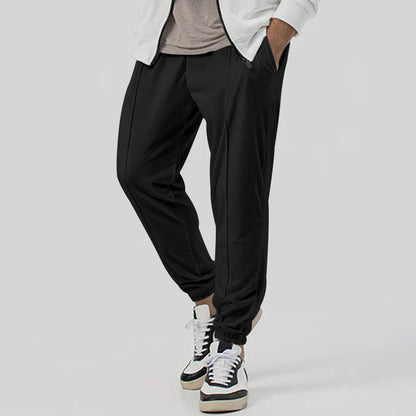 Pantaloni da Tuta Uomo con Vestibilità Ampia e Gamba Affusolata – Vita Media