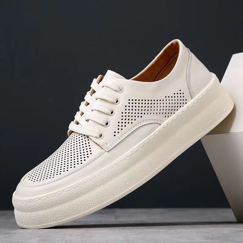 Zapatillas deportivas para hombre con suela gruesa y estructura transpirable – Uso diario