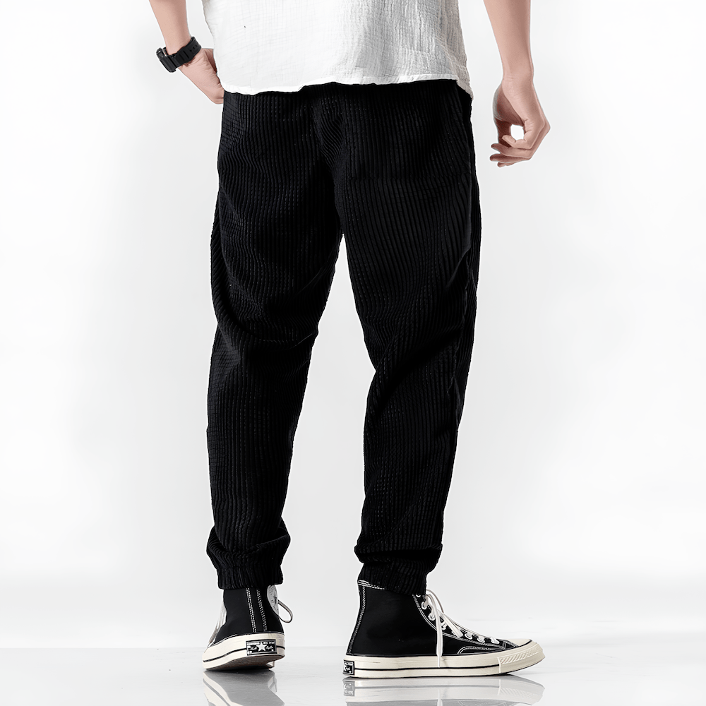 Pantaloni Uomo a Gamba Dritta – Velluto Style con Vestibilità Regolare