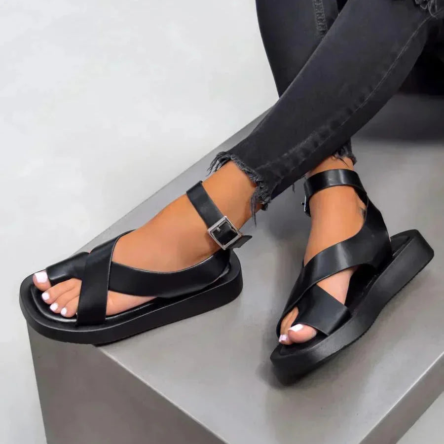 Women's Summer Sandals with Adjustable Straps and Open Toe – Lightweight and Versatile