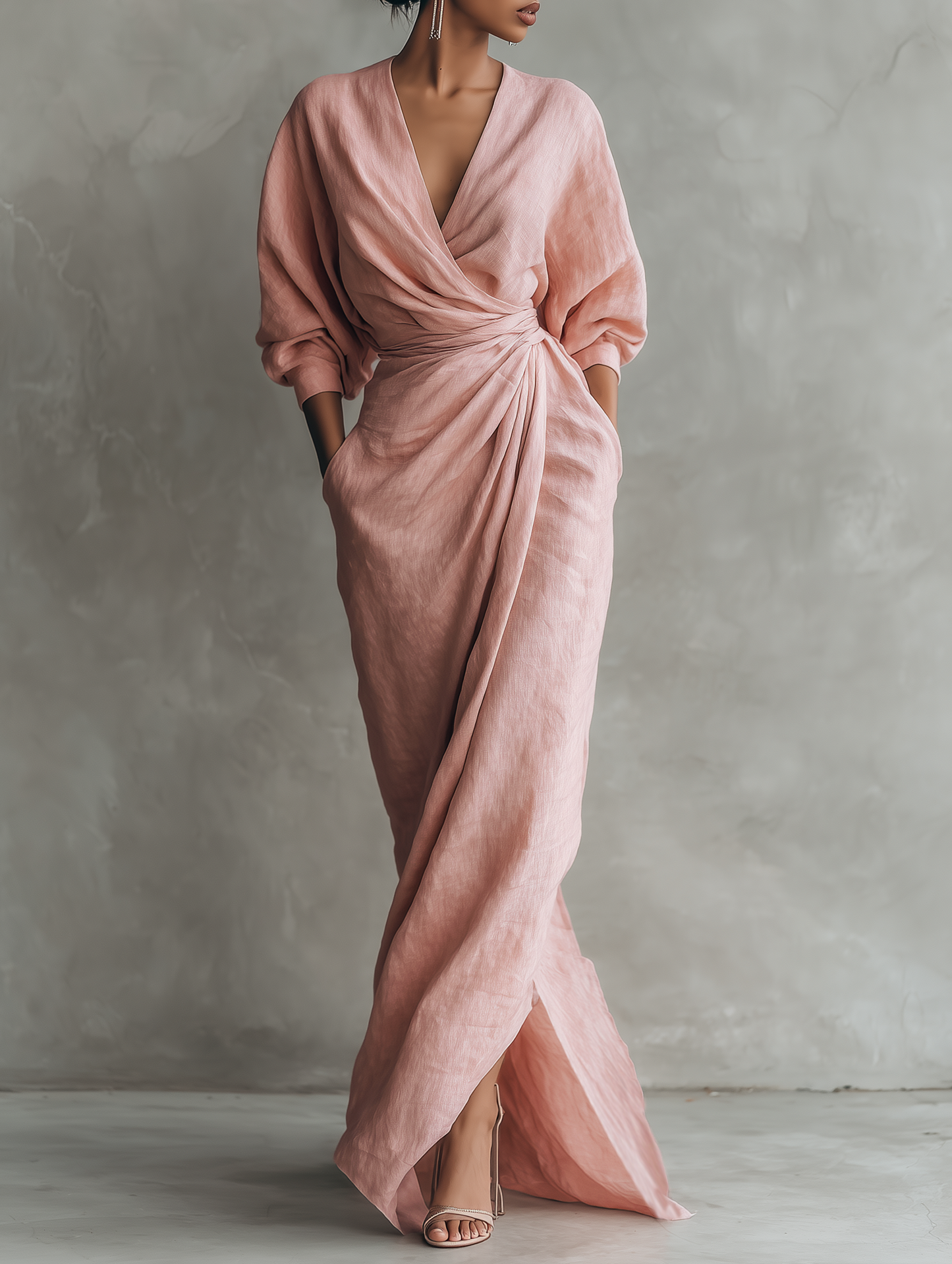 Women's Long Dress with Comfortable Fit – Elegant Everyday Wear