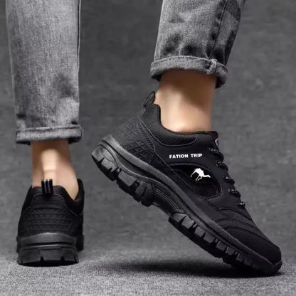 Scarpe Ortopediche Uomo Camminata Suola Ammortizzante Antiscivolo – Supporto e Comfort Quotidiano