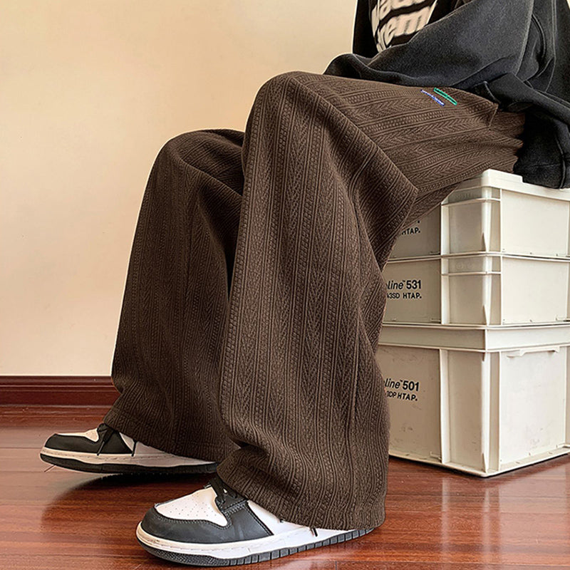 Pantaloni Termici Uomo Foderati in Peluche Microelastici Vita Media Tinta Unita – Comfort Invernale