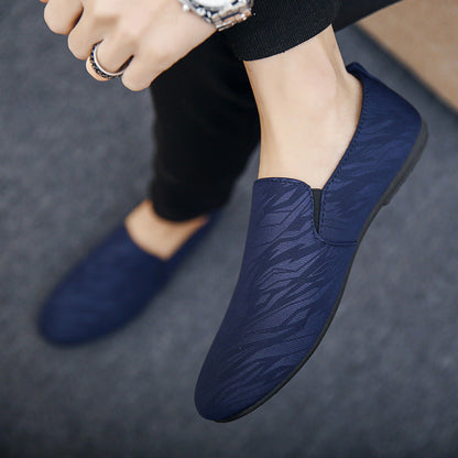 Mocassini Uomo Senza Lacci in Tela – Scarpe Casual da Passeggio