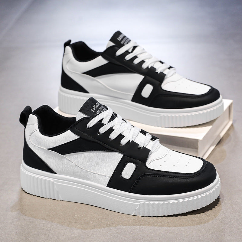 Zapatillas bajas retro de skate para hombre con diseño transpirable