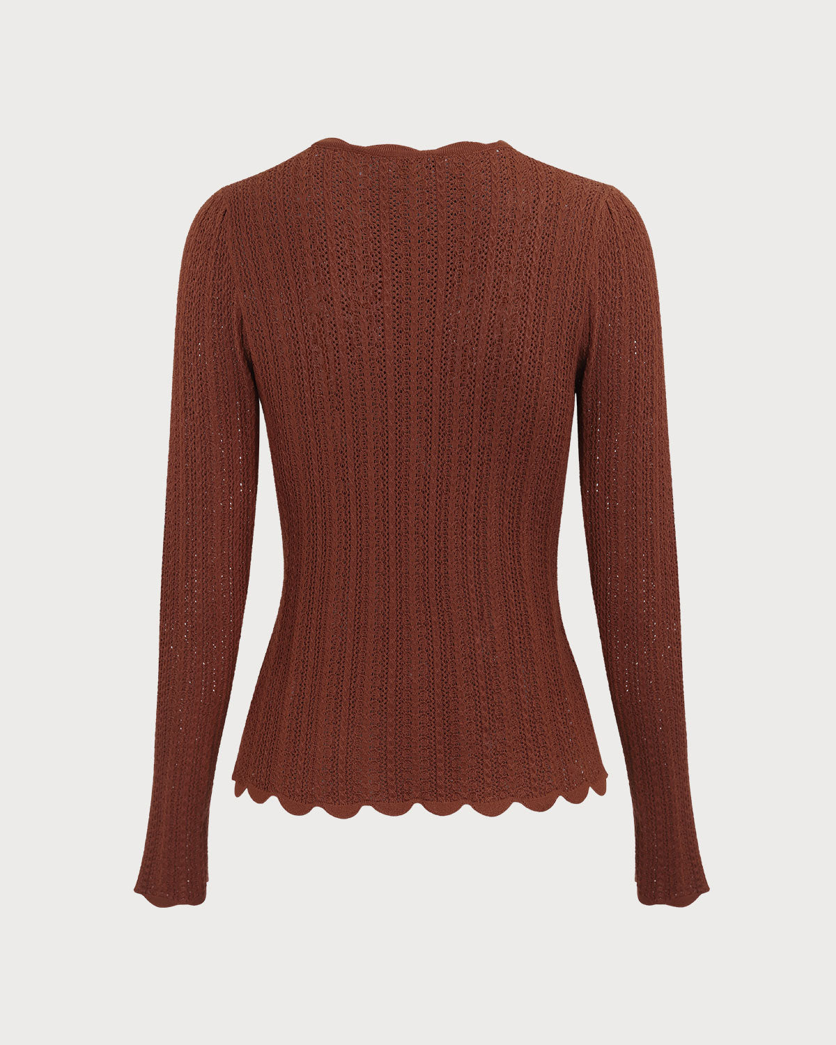 Maglione Donna Aderente Autunnale con Scollo Rotondo e Bottoni – Stile Essenziale