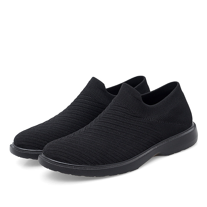 Scarpe da Uomo Estive in Rete Traspirante con Suola Piatta – Design Low-Top