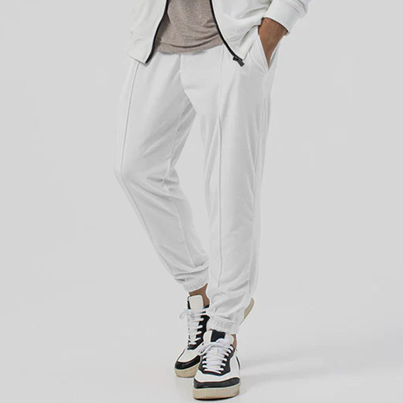 Pantaloni da Tuta Uomo con Vestibilità Ampia e Gamba Affusolata – Vita Media