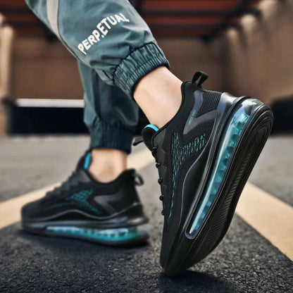Zapatillas deportivas para hombre con suela Air Cushion y parte superior de malla transpirable