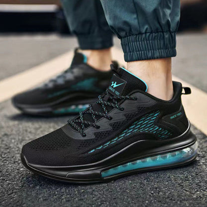 Zapatillas deportivas para hombre con suela Air Cushion y parte superior de malla transpirable
