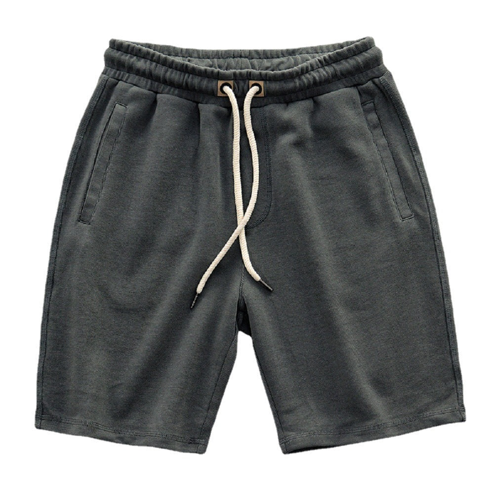 Pantaloncini Uomo in Maglia Cotton Blend con Coulisse – Vestibilità Ampia