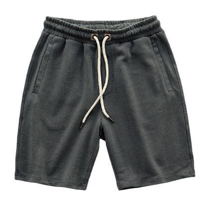Pantaloncini Uomo in Maglia Cotton Blend con Coulisse – Vestibilità Ampia