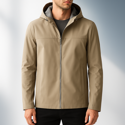 Chaqueta de hombre para invierno con capucha y aislamiento térmico