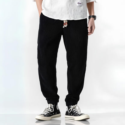 Pantaloni Uomo a Gamba Dritta – Velluto Style con Vestibilità Regolare