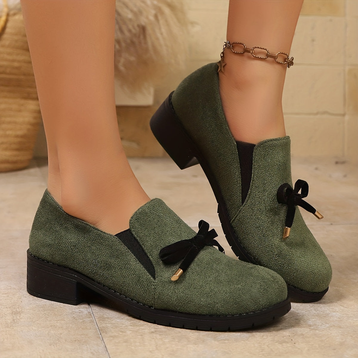 Women's Slip-On Moccasins with Soft Support