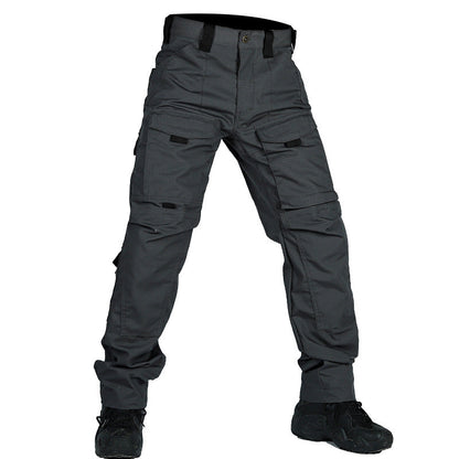 Pantaloni Uomo da Allenamento Mimetici Multi-Tasca per Outdoor – Design Funzionale