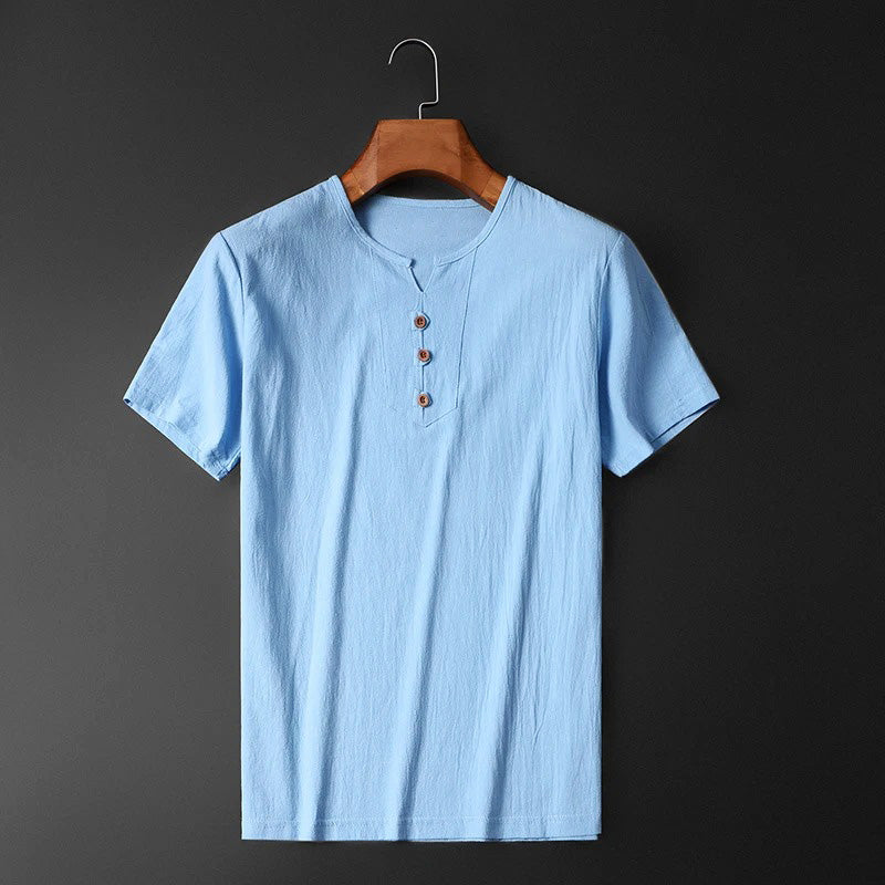 Maglietta Uomo con Girocollo e Vestibilità Comoda – Design Leggero Casual