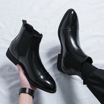 Men's Chelsea Boots With British-Inspired Design And Smooth Finish
