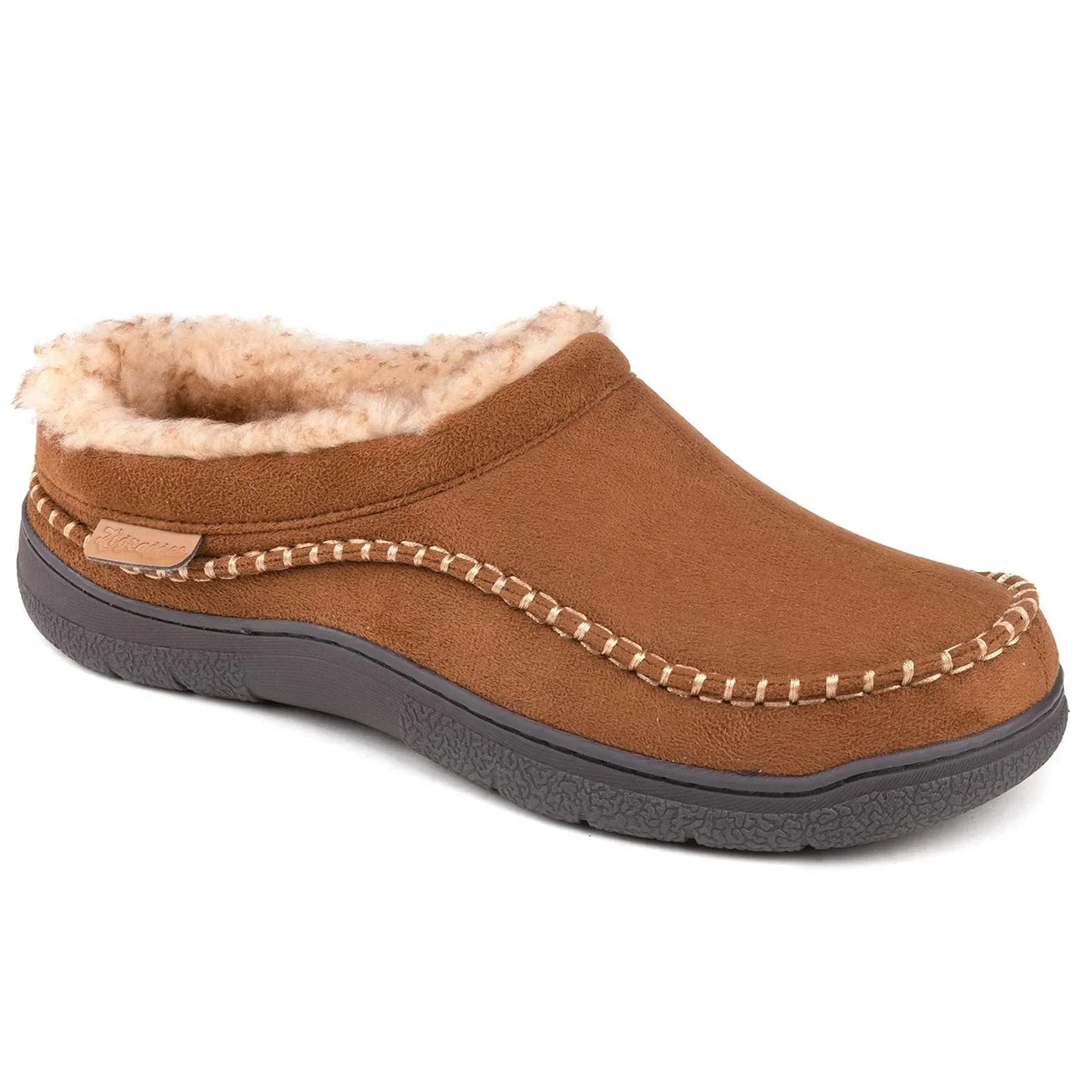 Mocassini Invernali Uomo Slip-On Punta Larga Antiscivolo Foderati in Peluche – Scarpe Calde