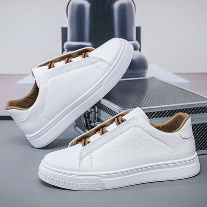Sneakers da Uomo Slip-On con Dettaglio Lacci e Tomaia Resistente – Interno Imbottito