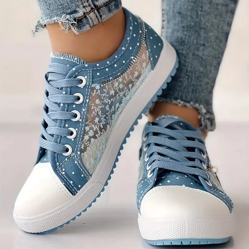 Sneakers da Donna con Punta Ampia, Supporto e Soletta Ammortizzata