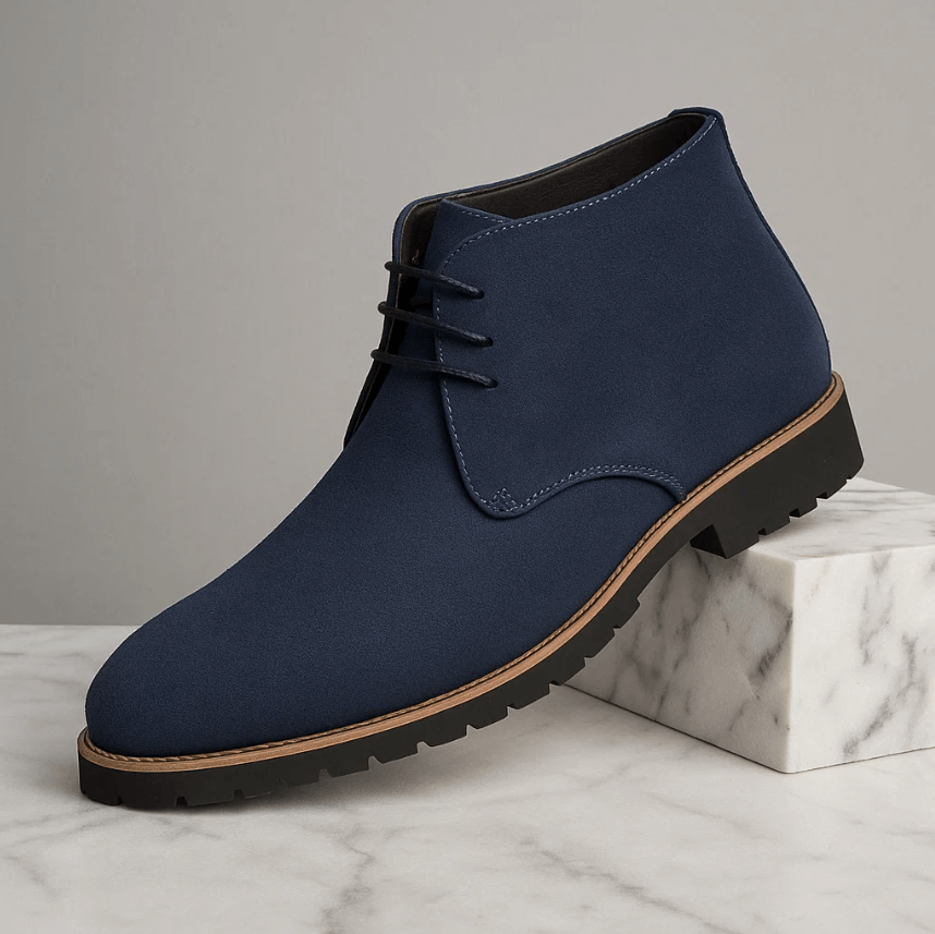 Stivali da Uomo con Design High-Top e Suola Profilata
