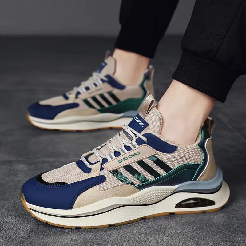 Scarpe da Corsa Estive da Uomo con Cuscino d’Aria e Suola in Gomma