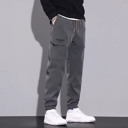 Pantaloni Jogger Uomo Sportivi con Coulisse – Slim Fit e Gamba Dritta