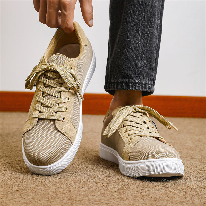 Scarpe Sportive Uomo Senza Lacci in Tela Traspirante per Taglie Forti – Stile Casual