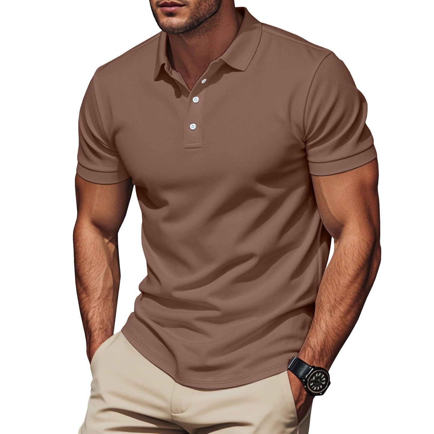 Maglietta Estiva Uomo a Manica Corta Girocollo – Disponibile in Vari Colori