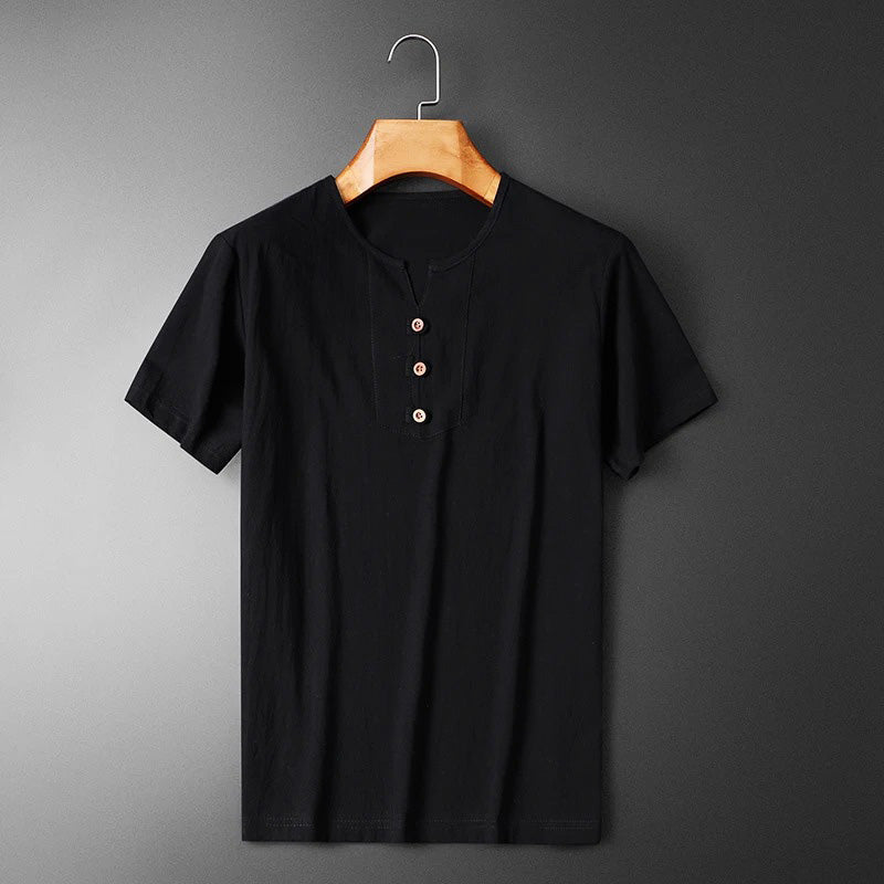 Maglietta Uomo con Girocollo e Vestibilità Comoda – Design Leggero Casual