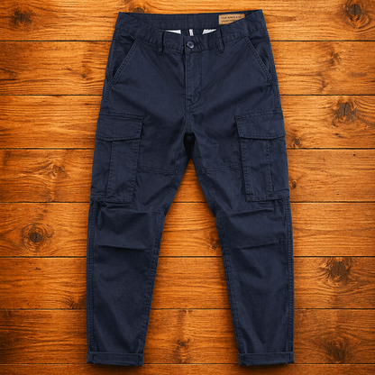 Pantaloni Cargo Uomo Slim con Multitasche – Vestibilità Regolare