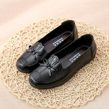 Zapatos de mujer con suela plana y diseño clásico para todos los días