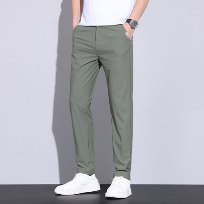 Pantalones Hombre Slim Elásticos de Secado Rápido – Diseño Dinámico