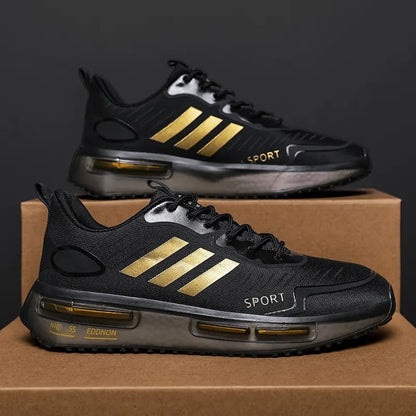 Sneakers Sportive da Uomo con Lacci, Suola ad Aria e Punta Tonda