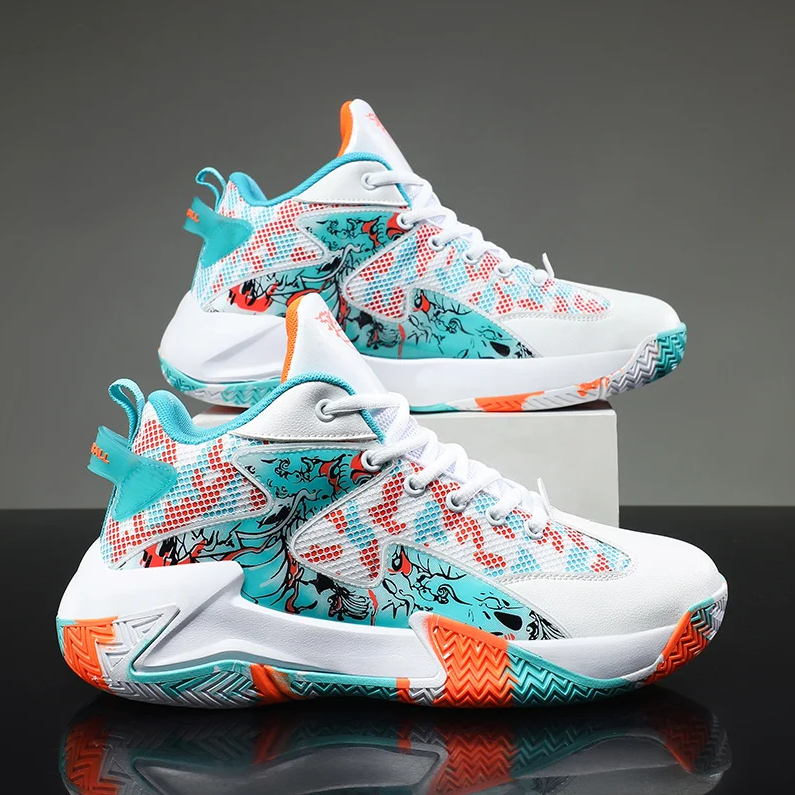 Scarpe Basket Uomo Suola Antiscivolo Tomaia Ventilata Ammortizzate – Sport e Allenamento