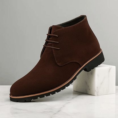 Stivali da Uomo con Design High-Top e Suola Profilata
