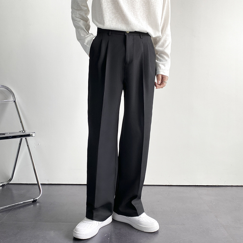 Men's Tailored Pants with Clean Cut and Sharp Lines