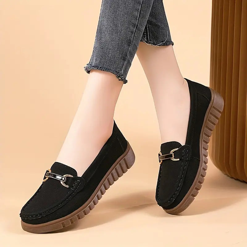 Women's Moccasins with Padded Insole – Daily Comfort