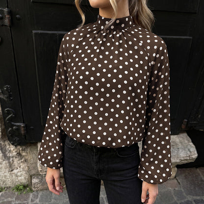Camicetta Da Donna Trasparente D'Ispirazione Vintage Con Design In Stile Francese