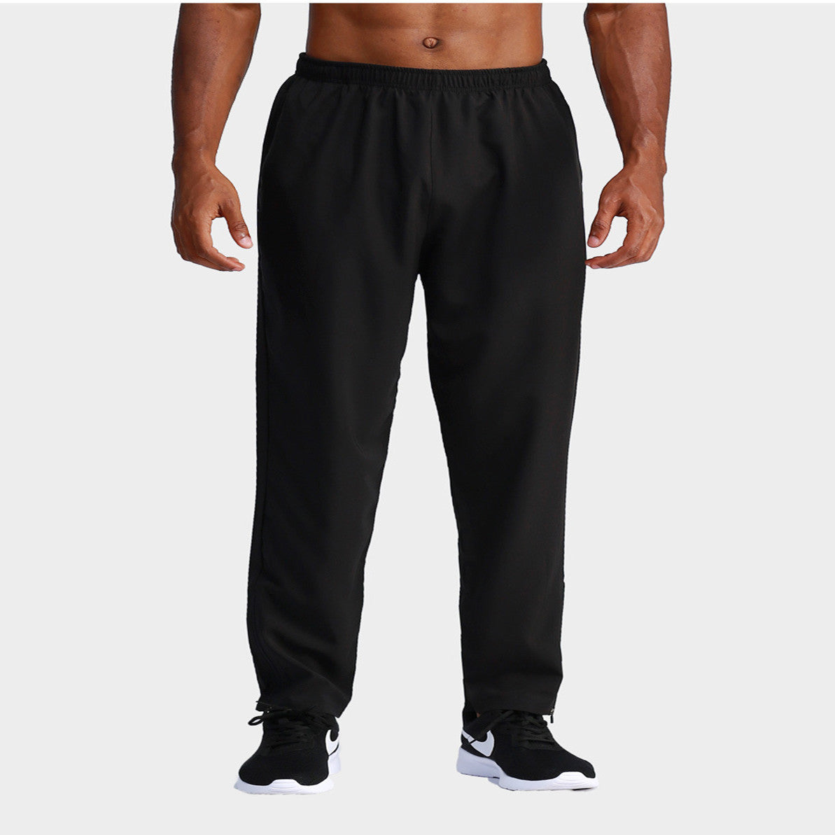 Pantaloni Uomo Basket Sportivi Ampi in Tessuto Woven – Asciugatura Rapida