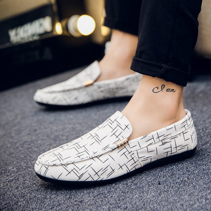 Mocassini Uomo Senza Lacci in Tela – Scarpe Casual da Passeggio