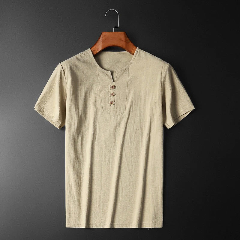 Maglietta Uomo con Girocollo e Vestibilità Comoda – Design Leggero Casual